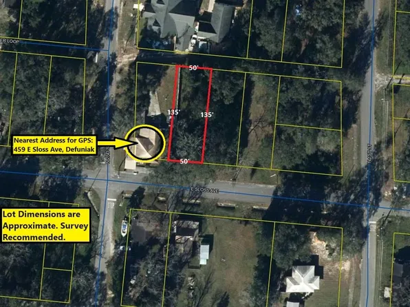 LOT 1061 E Sloss Ave, Defuniak Springs, FL 32433