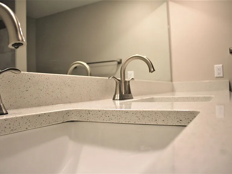 2 Bedroom Upgrade - Bathroom - Quartz Countertops