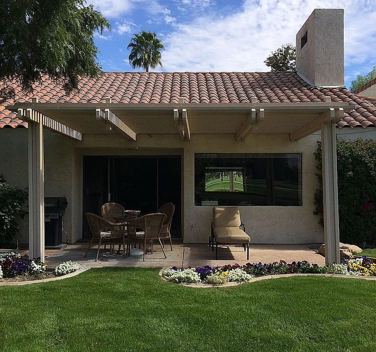 Back patio