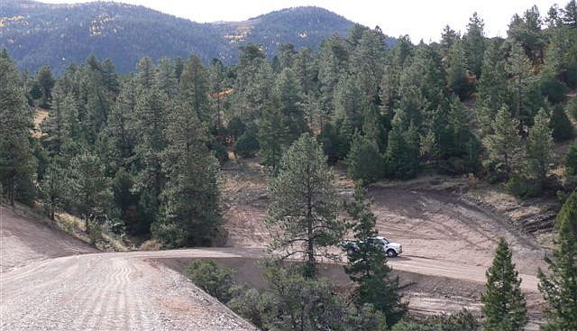 As seen from private road