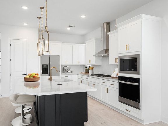 Virtually staged Kitchen