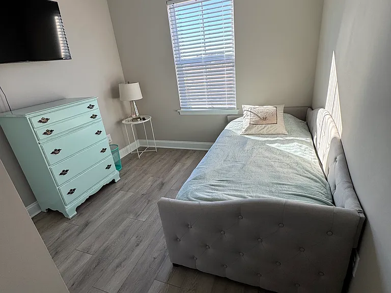 Third Bedroom has 1 twin bed with a trundle