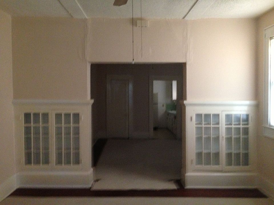 book case, front room