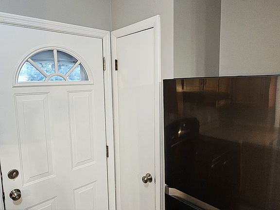 Kitchen Entry and Refrigerator