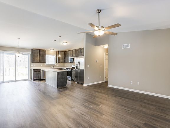 Kitchen and Living Room