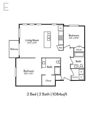 Floor plan E