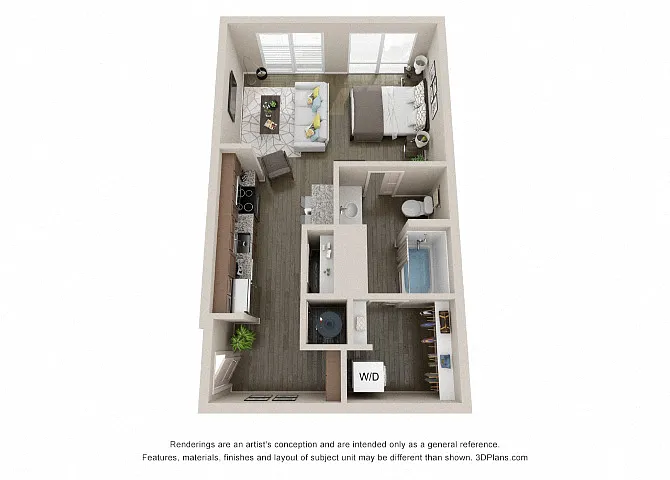 Floor plan Pluto