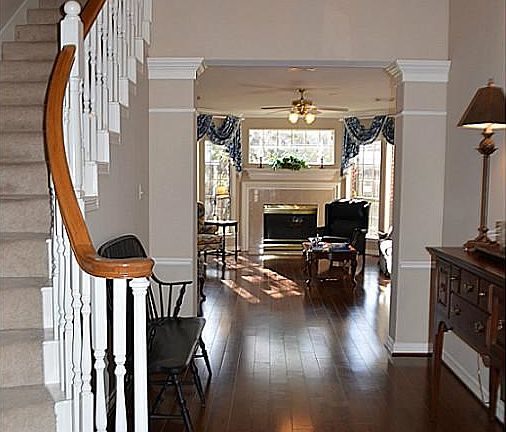 Great View your Friends & Family will see when Entering Large Foyer