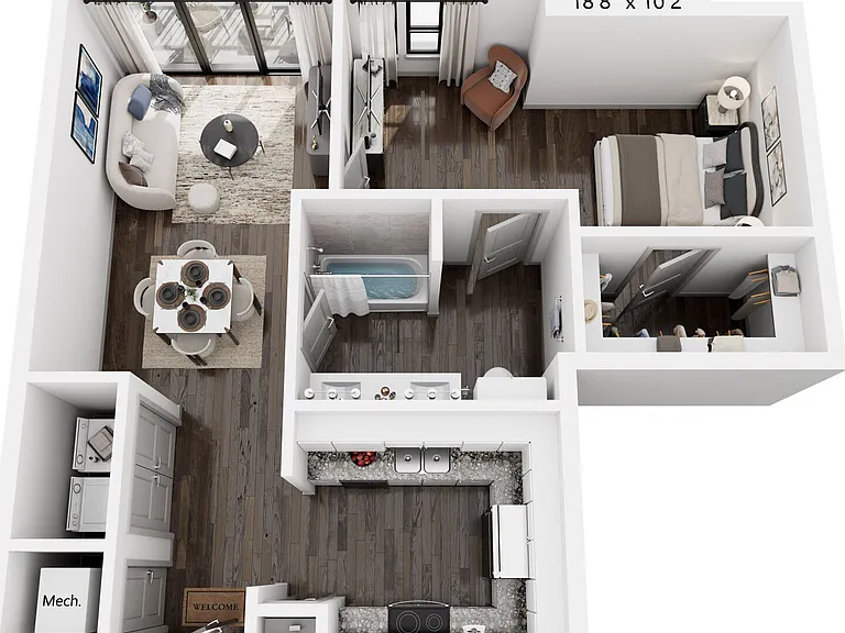 a4 floor plan Corazon