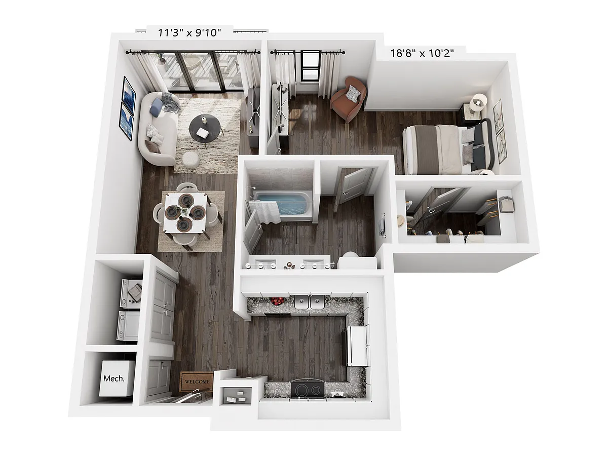 Floor plan A4