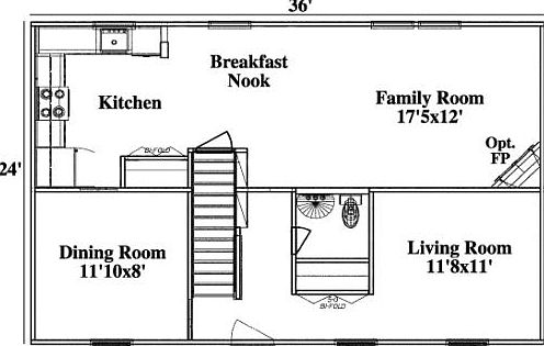 Elevation: A,G,I,M,T - 1st Floor
