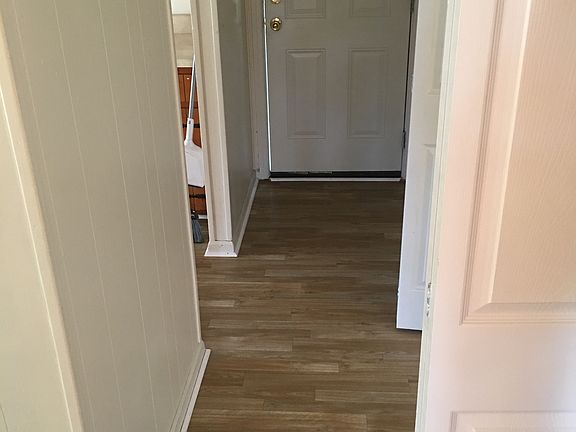 Back hall leading to back door