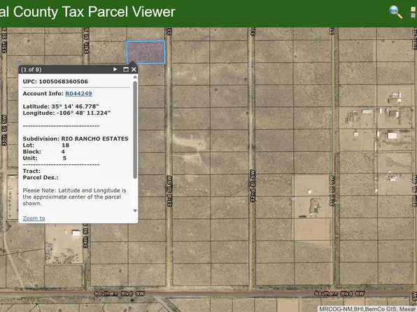 LOT 18 33rd St SE, Rio Rancho, NM 87124