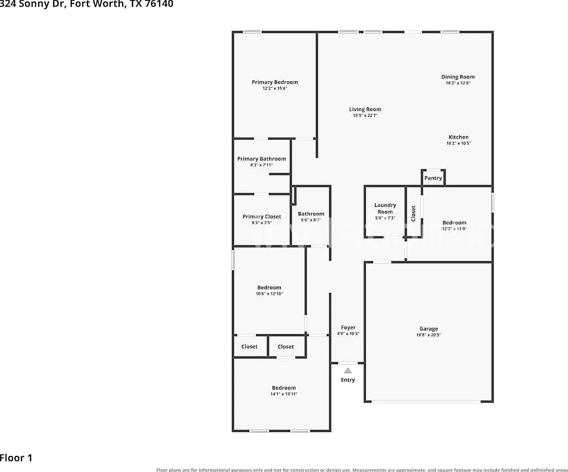324 Sonny Drive Fort Worth, TX 76140 — Photo 1