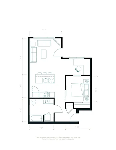 Floor plan Live / Work C