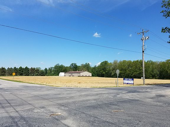 SE corner of property