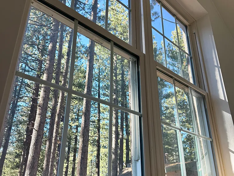 Enjoy the view from the stairwell