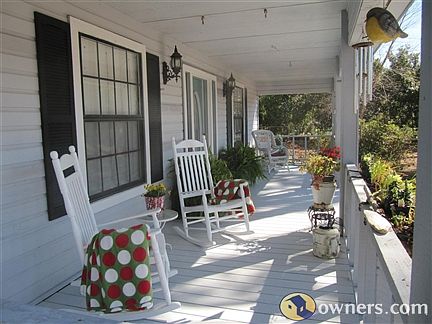 Covered front porch