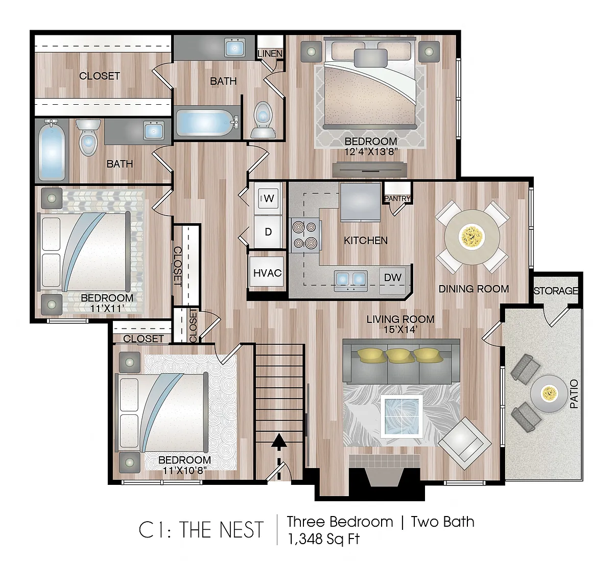 Floor plan The Nest