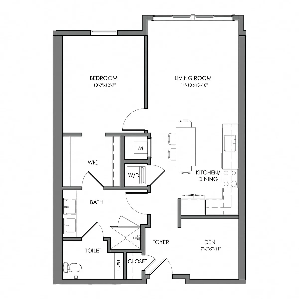 Floor plan Aspen AD3e