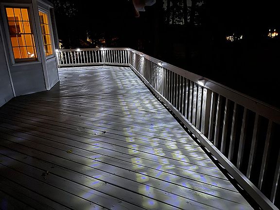 Deck night lights