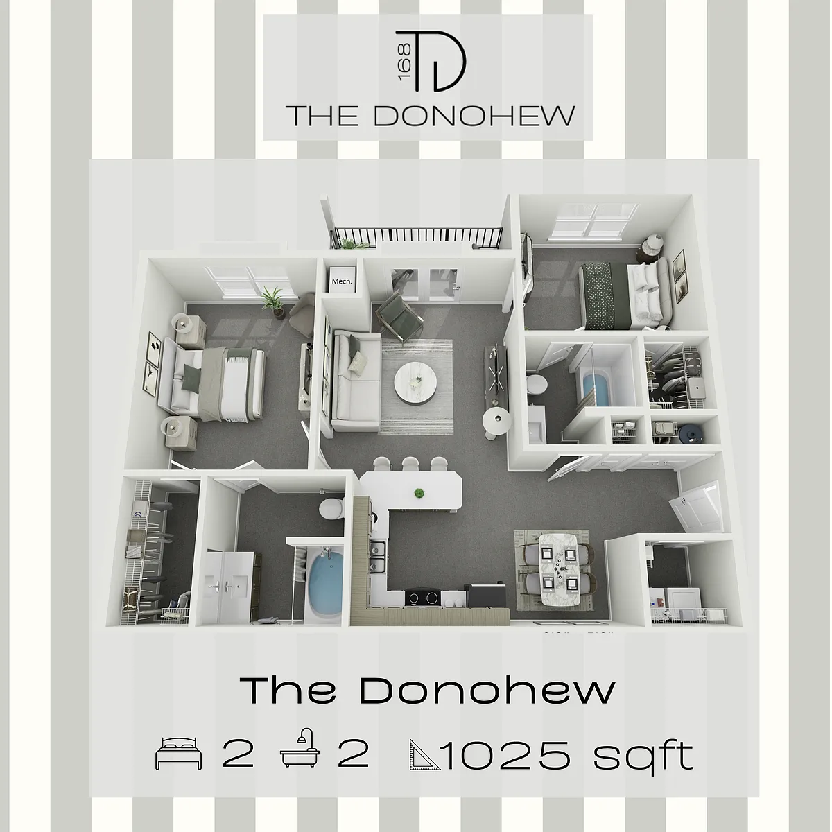 Floor plan The Donohew