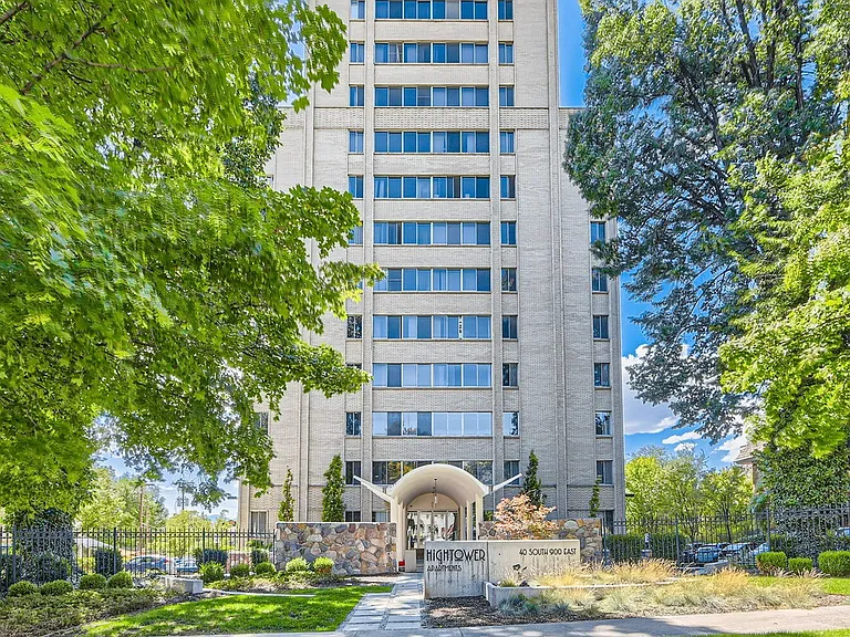 Exterior front of Hightower Apartments