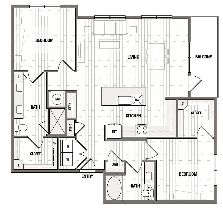 Floor plan B2