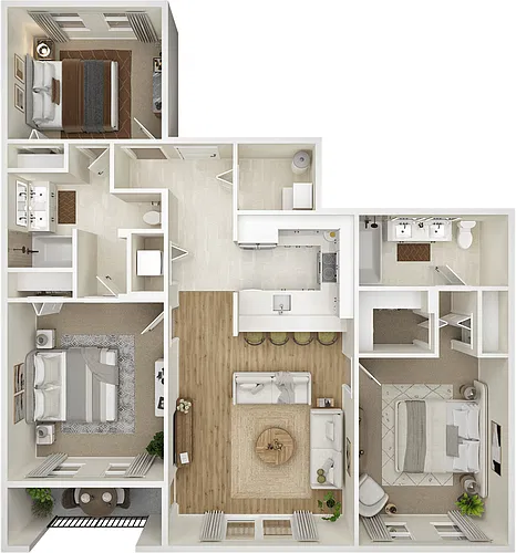 Floor plan Floorplan M
