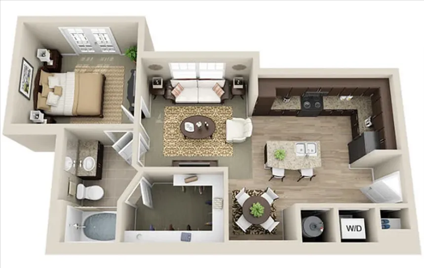 Floor plan A2 - Twitter