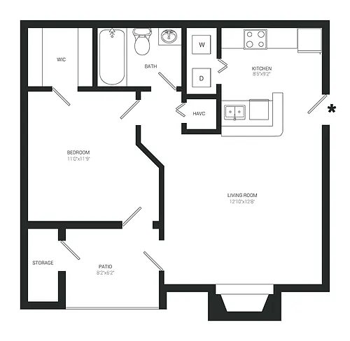 Floor plan A1