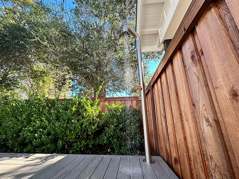 Outdoor Shower Hot, Cold Water