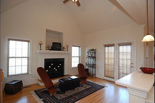 Vaulted Keeping Room at Kitchen