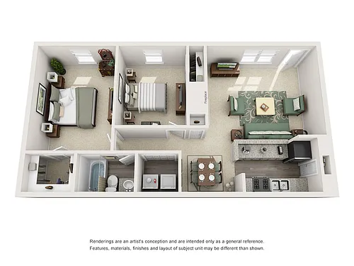 Floor plan B1