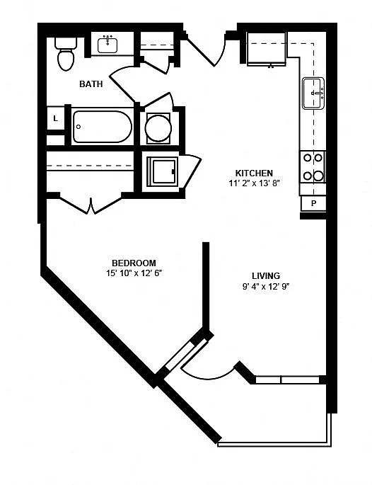 Floor plan A1E