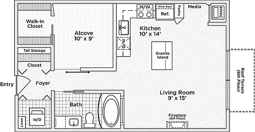 Floor plan Convertible - V2