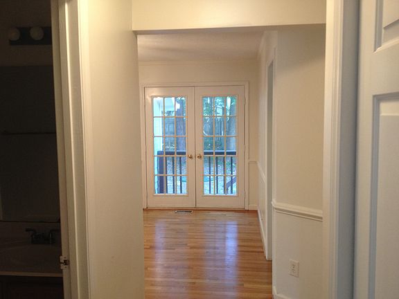 French Doors to deck from dining