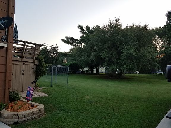 Storage under raised deck