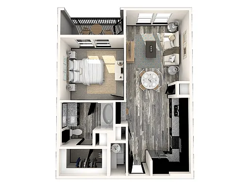 Floor plan A1C