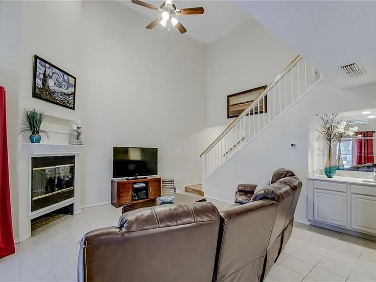 Family Room with Fireplace