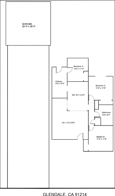 3 bed, 1100 sqft, $4,425 — Photo 2