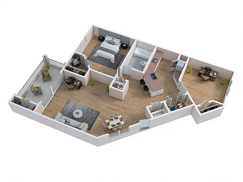Floor plan Windward Renovated