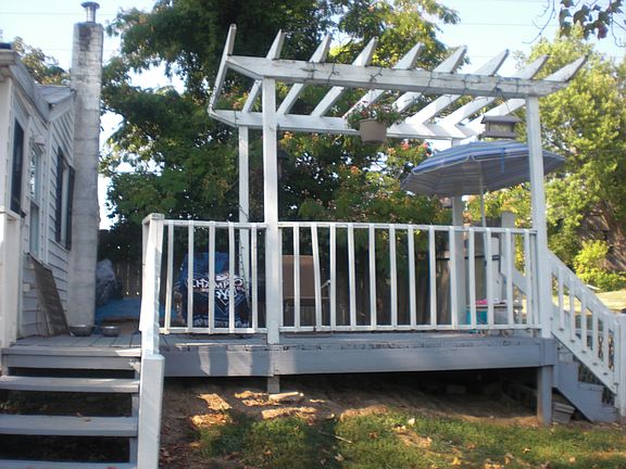 small deck area