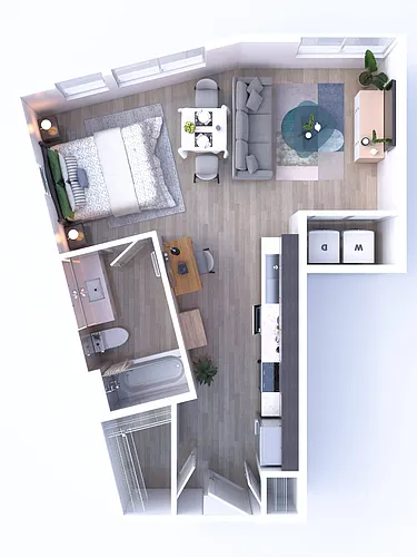 Floor plan E2A - II