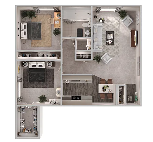 Floor plan 2C-ii
