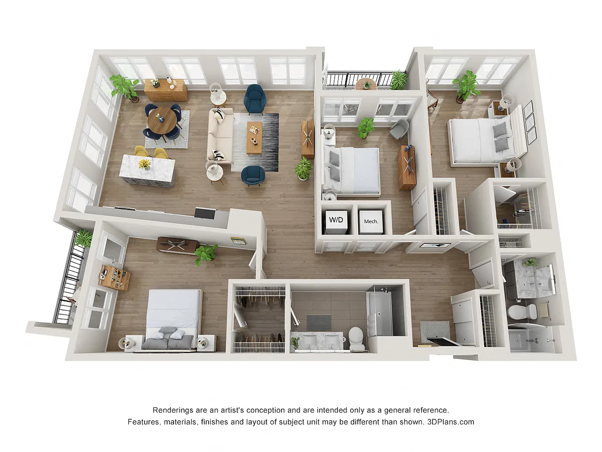 Floor plan D3