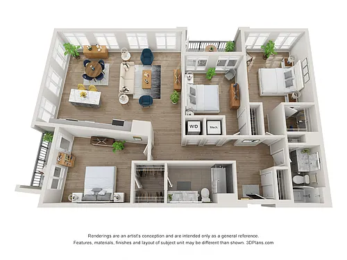 Floor plan D3