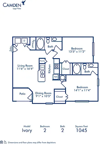 Floor plan Ivory