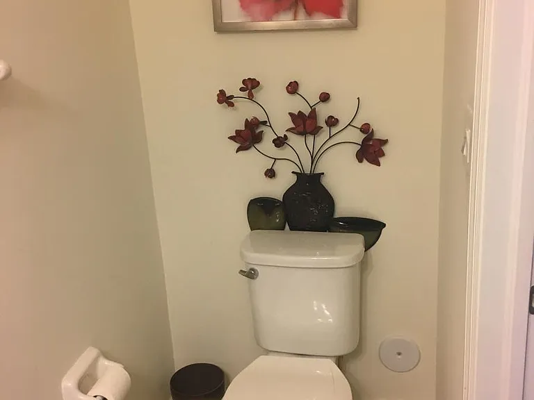 1/2 bathroom (downstairs)