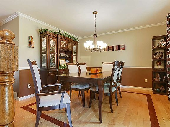 Formal Dining with HDWD Floors.